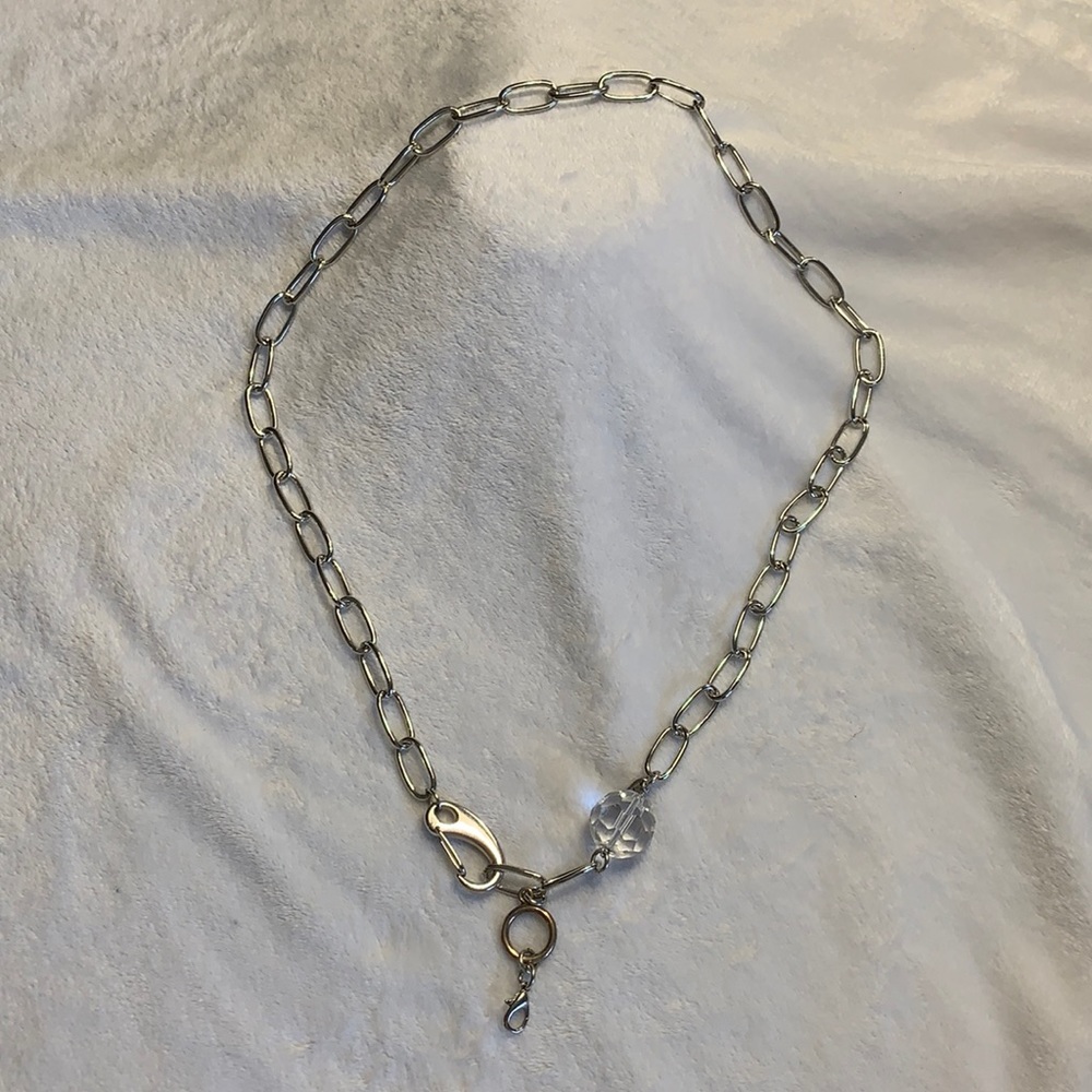 Jewel Kade silver chain necklace